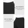 imageStelle Women 28quot30quot 32quot Bootcut Dress Pants Business Casual Work Pants with Pockets Pull On Regular Slacks for Office30 Black
