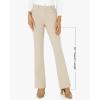 imageStelle Women 28quot30quot 32quot Bootcut Dress Pants Business Casual Work Pants with Pockets Pull On Regular Slacks for Office30 Dune