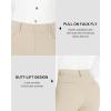 imageStelle Women 28quot30quot 32quot Bootcut Dress Pants Business Casual Work Pants with Pockets Pull On Regular Slacks for Office30 Dune