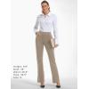 imageStelle Women 28quot30quot 32quot Bootcut Dress Pants Business Casual Work Pants with Pockets Pull On Regular Slacks for Office30 Grey Khaki