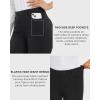imageStelle Womens 30quot Straight Leg Dress Pants High Waisted Slacks Dress Pants for Office Work with 4 PocketsBlack