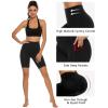 imageStelle Womens 8quot 5quot High Waist Biker Shorts Yoga Shorts with Pockets Tummy Control Workout Shorts for Running Gym8 Black
