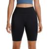 imageStelle Womens 8quot 5quot High Waist Biker Shorts Yoga Shorts with Pockets Tummy Control Workout Shorts for Running GymSilky Soft Compression8 Black