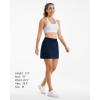 imageStelle Womens Golf Skort Skirts 16quot Hiking Skort for Tennis Outdoors Quick Drying Athletic Workout Skort with PocketsNavy