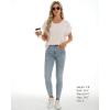 imageStelle Womens Tops Business Basic Tee Loose Fit Cap Sleeve Tshirts Clothes Fashion Trendy Outfit Summer Casual BlouseOat Milk