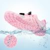 imageStelle Girls Boys Water Shoes Aqua Socks with Adjustable Laces Quick Drying Beach Sports Non Slip Swimming Hiking ShoesPink