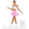 imageStelle Womens Pleated Tennis Skirts High Waisted Ruffle Mini Skirt with Pockets Inner Shorts for Athletic Sports RunningCotton Candy