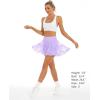 imageStelle Womens Pleated Tennis Skirts High Waisted Ruffle Mini Skirt with Pockets Inner Shorts for Athletic Sports RunningLilac
