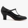 imageStelle 25quot Character Shoes for Women TStrap Dance Heels for Ballroom Salsa Tango Wedding Flamenco Latin25black