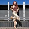 imageStelle 25quot Character Shoes for Women TStrap Dance Heels for Ballroom Salsa Tango Wedding Flamenco Latin25tan