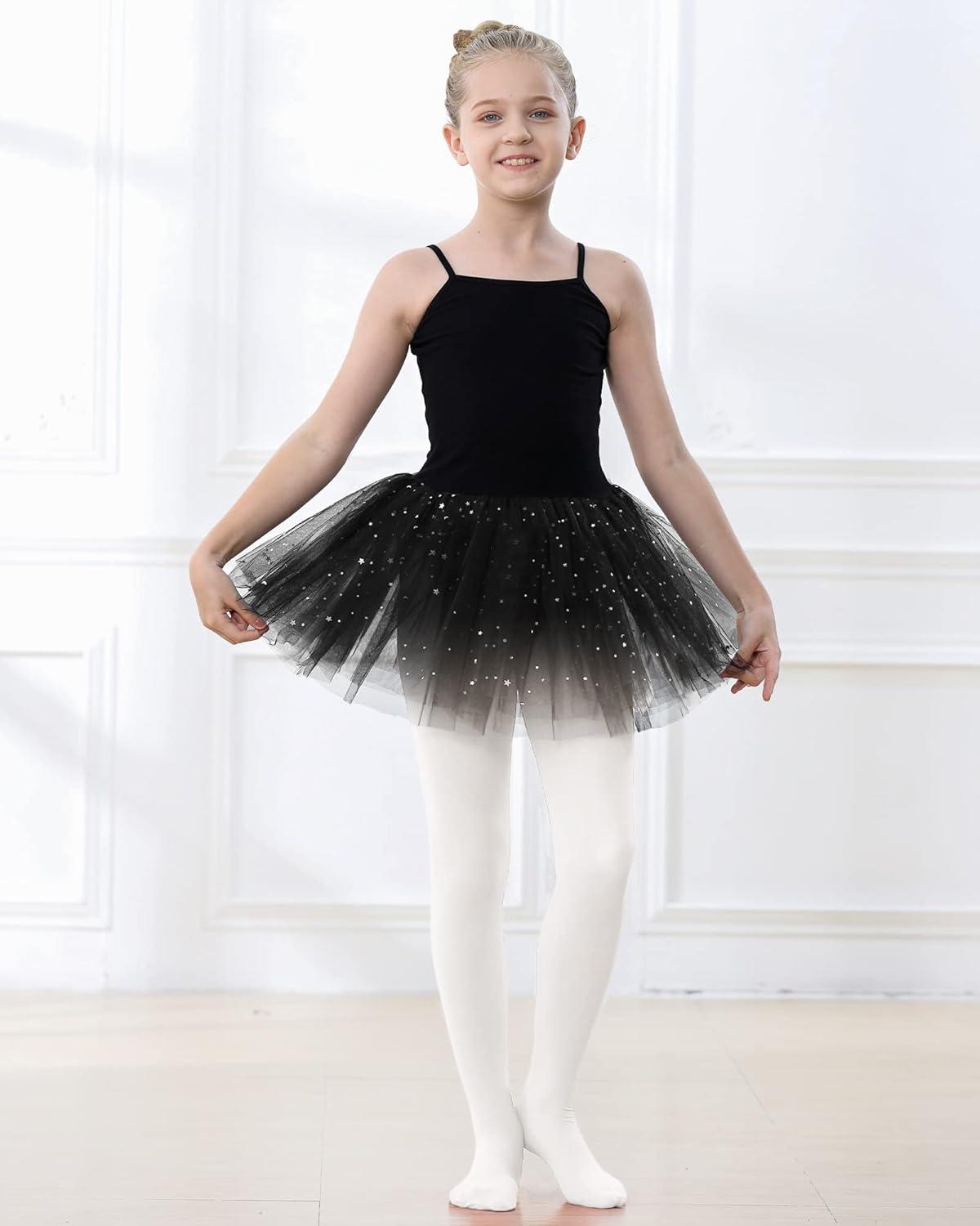 imageStelle Girls Women Ballet Dance Convertible Tights Ultra Soft Pro Transition TightsWhite