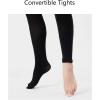 imageStelle Girls Women Ballet Dance Convertible Tights Ultra Soft Pro Transition TightsBlack