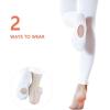 imageStelle Girls Women Ballet Dance Convertible Tights Ultra Soft Pro Transition TightsWhite