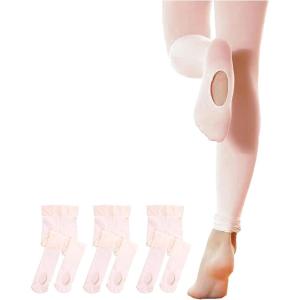 imageStelle Girls Women Ballet Dance Convertible Tights Ultra Soft Pro Transition Tights3packballet Pink
