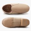 imageStelle Jazz Shoes for Girls and Boys PU Leather SlipOn Jazz Dance Shoes ToddlerLittle KidBig KidTan