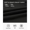 imageStelle Wide Leg Yoga Pants Womens High Waisted Cozy Sweatpants Flowy Sports Athletic Lounge Pants with PocketsBlack