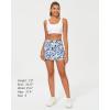 imageStelle Womens Tennis Golf Skirts High Waisted with Pockets Inner Shorts for Athletic Skorts Sports Running PickleballOcean Breeze