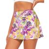 imageStelle Womens Tennis Golf Skirts High Waisted with Pockets Inner Shorts for Athletic Skorts Sports Running PickleballPastel Pickle
