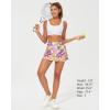 imageStelle Womens Tennis Golf Skirts High Waisted with Pockets Inner Shorts for Athletic Skorts Sports Running PickleballPastel Pickle
