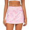 imageStelle Womens Tennis Golf Skirts High Waisted with Pockets Inner Shorts for Athletic Skorts Sports Running PickleballPastel Terrazzo