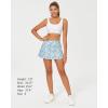 imageStelle Womens Tennis Golf Skirts High Waisted with Pockets Inner Shorts for Athletic Skorts Sports Running PickleballVibrant Pickle