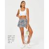 imageStelle Womens Tennis Golf Skirts High Waisted with Pockets Inner Shorts for Athletic Skorts Sports Running PickleballWavy Ink