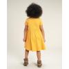 imageStelle Girls Dresses Cotton Short Sleeve Dress Cute Midi Casual Sundress with 2 PocketsSun Ray
