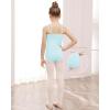 imageStelle Ballet Leotards for Girls Dance Leotard Gymnastics Unitards Outfits with Adjustable StrapsBlue