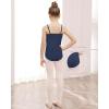 imageStelle Ballet Leotards for Girls Dance Leotard Gymnastics Unitards Outfits with Adjustable StrapsNavy