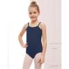 imageStelle Ballet Leotards for Girls Dance Leotard Gymnastics Unitards Outfits with Adjustable StrapsNavy