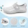 imageStelle Kids Water Shoes Boys Girls Swim Hiking Aqua Socks Quick Dry Toddler Barefoot ShoesLight Grey