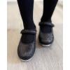imageStelle Tap Shoes for Girls Toddler PU Tap Dance Shoes for ToddlerLittle KidsBig KidsBlack Giltter