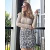 imageStelle Womens Athletic Skorts 17quot Golf Skirts Inner Shorts Tennis Skort with 2 Pockets Running Sports Pickleball SkirtBlack Paisley Print