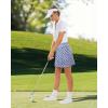 imageStelle Womens Athletic Skorts 17quot Golf Skirts Inner Shorts Tennis Skort with 2 Pockets Running Sports Pickleball SkirtFloral Tiles Print