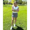 imageStelle Womens Athletic Skorts 17quot Golf Skirts Inner Shorts Tennis Skort with 2 Pockets Running Sports Pickleball SkirtGeo Tiles Print