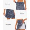 imageStelle Womens Athletic Skorts 17quot Golf Skirts Inner Shorts Tennis Skort with 2 Pockets Running Sports Pickleball SkirtGeo Tiles Print