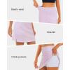 imageStelle Womens Athletic Skorts 17quot Golf Skirts Inner Shorts Tennis Skort with 2 Pockets Running Sports Pickleball SkirtPaisley Bloom Print