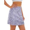 imageStelle Womens Athletic Skorts 17quot Golf Skirts Inner Shorts Tennis Skort with 2 Pockets Running Sports Pickleball SkirtPorcelain Paisley Print