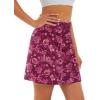 imageStelle Womens Athletic Skorts 17quot Golf Skirts Inner Shorts Tennis Skort with 2 Pockets Running Sports Pickleball SkirtScarlet Vines Print