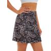 imageStelle Womens Athletic Skorts 17quot Golf Skirts Inner Shorts Tennis Skort with 2 Pockets Running Sports Pickleball SkirtVintage Paisley Print