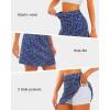 imageStelle Womens Athletic Skorts 17quot Golf Skirts Inner Shorts Tennis Skort with 2 Pockets Running Sports Pickleball SkirtWhirl Paisley Print