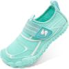imageStelle Kids Water Shoes Boys Girls Swim Hiking Aqua Socks Quick Dry Toddler Barefoot ShoesMint Green