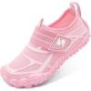 imageStelle Kids Water Shoes Boys Girls Swim Hiking Aqua Socks Quick Dry Toddler Barefoot ShoesPink