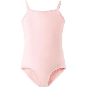 imageStelle Ballet Leotards for Girls Dance Leotard Gymnastics Unitards Outfits with Adjustable StrapsBallet Pink