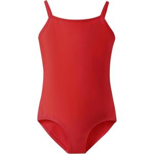 imageStelle Ballet Leotards for Girls Dance Leotard Gymnastics Unitards Outfits with Adjustable StrapsRed