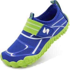 imageStelle Kids Water Shoes Boys Girls Swim Hiking Aqua Socks Quick Dry Toddler Barefoot ShoesBlue