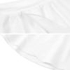 imageStelle Ballet Skirts for Girls Toddler Dance Skirt Chiffon Kids Ballet Wrap Skirts03blackwhitepull On