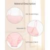 imageStelle Womens Short Sleeve Leotard for Ballet Dance Costumes Scoop Neck Sleeveless Double Lined BodysuitBallet Pink