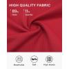 imageStelle Womens Short Sleeve Leotard for Ballet Dance Costumes Scoop Neck Sleeveless Double Lined BodysuitBurgundy