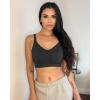 imageStelle Lace Nursing Bras for Breastfeeding Seamless Pregnancy Maternity Wireless Bralette with Pads Extenders3 Pack Blackbeigepink